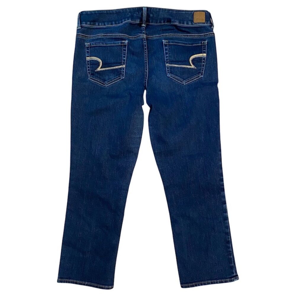 American Eagle Women's Artist Crop Stretch Jeans. Size 14 - Picture 2 of 9